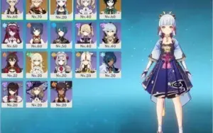 Ayaka - Kazuha - venti - AR 40