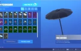 Conta De FORTNITE Temp 6 7 8   Com skins