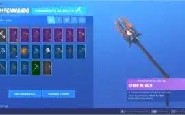 Conta De FORTNITE Temp 6 7 8   Com skins