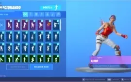 Conta De FORTNITE Temp 6 7 8   Com skins