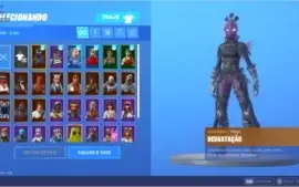 Conta De FORTNITE Temp 6 7 8   Com skins
