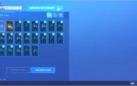 Conta De FORTNITE Temp 6 7 8   Com skins