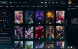 CONTA LOL +56 SKINS