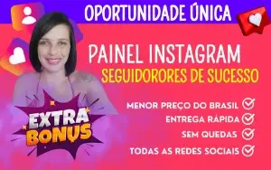 SEGUIDORES Todas As Redes Sociais - Menor Preço Do Brasil