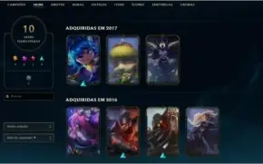 Conta League of Legends para smurf