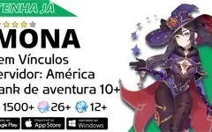 ϞCONTA GENSHIN IMPACT COM HUTAO AR5-10✨ | ENTREGA IMEDIATA!