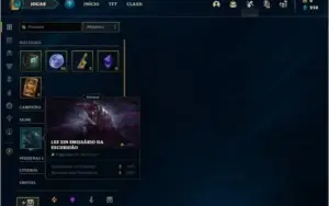 Conta ouro 4 com 2 skins e 24 champs
