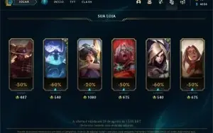 Conta League Of Legends - Season 4 - 100+ skins