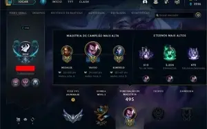Conta League Of Legends - Season 4 - 100+ skins