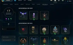 Conta League Of Legends - Season 4 - 100+ skins