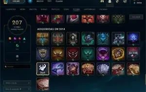 Conta League Of Legends - Season 4 - 100+ skins