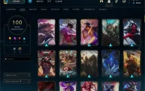 Conta League Of Legends - Season 4 - 100+ skins