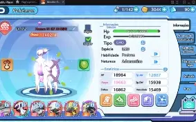 Mundos Elementais Pokemon VIP 10/11 TOP PVP ACCOUNT