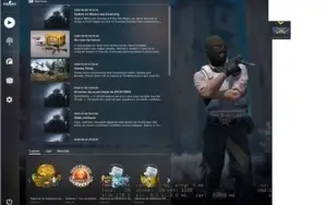 conta lvl 20 gc, prime, ak cruzada,  inventário bom