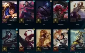 Conta lol 11 skins unranked