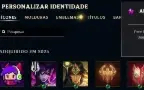 Conta LOL Esmeralda 4 mmr diamante