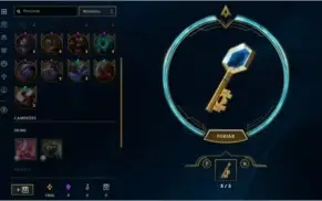 Conta LOL: Plat 2, 96 campeoes, 40 skins, 30 emotes e mais..