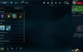 Conta league of legends platina mmr diamante
