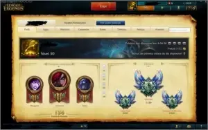 Conta Platina 5- League of Legends