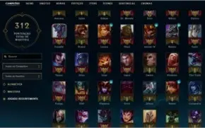 Conta league of legends D3