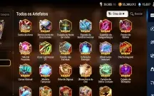 Conta de epic seven com 220 pedras de ouro+ 15 k de gemas