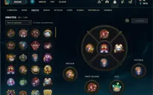 Conta prata 4 com 74 Champs e 31 Skins