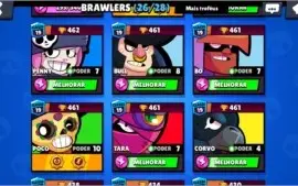 Conta Brawl Stars +de 11,000 Troféus