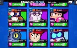 Conta Brawl Stars +de 11,000 Troféus
