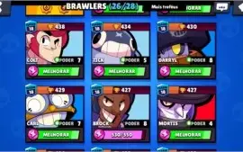 Conta Brawl Stars +de 11,000 Troféus