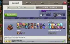 Conta Clash Of CLans Cv 10 com 5 construtores