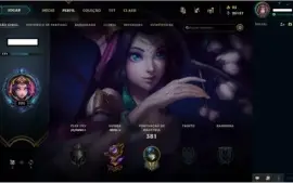 107 CAMPEÕES + 77 SKINS + 25.000 EA (QUASE TODOS OS CHAMP)