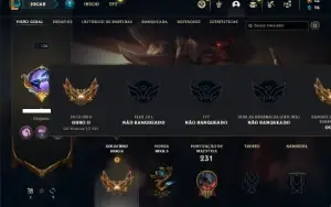 Conta ouro 2 com 91 Champs e 51 Skins + 3 Vitoriosas