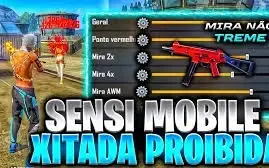 Sensibilidade Free Fire (Marechal,Mitsune,Niel Ios)