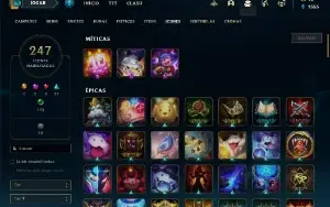 Conta LOL Gold 3
