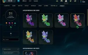 Conta LOL Gold 3