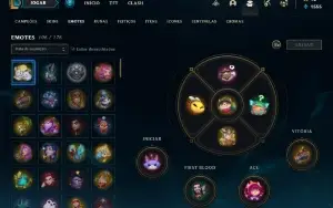 Conta LOL Gold 3