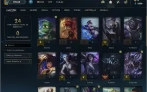 CONTA LOL MESTRE DIVERSAS SKINS