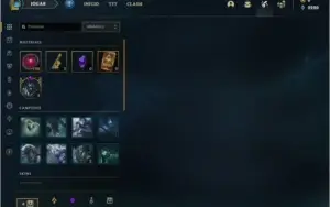 CONTA LOL MESTRE DIVERSAS SKINS