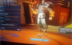 conta overwatch tanque 3400 rank diamante