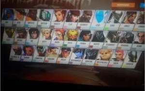 conta overwatch tanque 3400 rank diamante