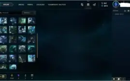 CONTA LOL DIAMANTE 3 | SKINS LENDÁRIAS E MÍTICAS