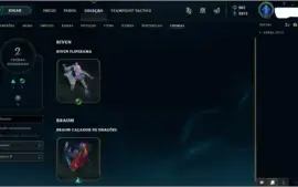 CONTA LOL DIAMANTE 3 | SKINS LENDÁRIAS E MÍTICAS