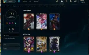 Conta Lol 171 skin
