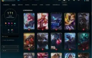 Conta Lol 171 skin