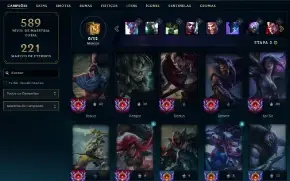 Conta de League of Legends 400+ Skins