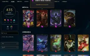 Conta de League of Legends 400+ Skins