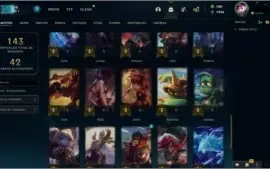 Conta LOL Diamante 3