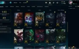 Conta LOL Diamante 3