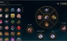 VENDO CONTA NO LOL COM VÁRIAS SKINS E MAESTRIAS