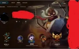 Conta GOLD V com 161 skins
